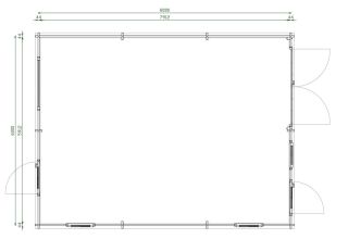 Lugarde Maatwerk Blokhut 23409