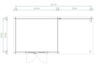 De Hoeve Maatwerk Blokhut 4367