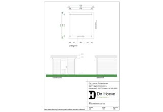 De Hoeve Premiumline Tuinhuis