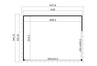 Lasita Maja Tuinhuis Domeo 4 | 1046433