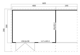 Lasita Maja Tuinhuis Domeo 7 | 1046436