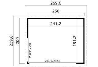 Lasita Maja Tuinhuis Domeo Mini | 1043165