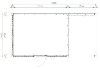 De Hoeve Aluminium Tuinhuis Allure