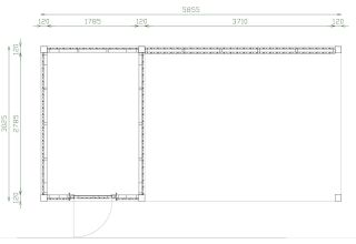 De Hoeve Aluminium Tuinhuis Allure