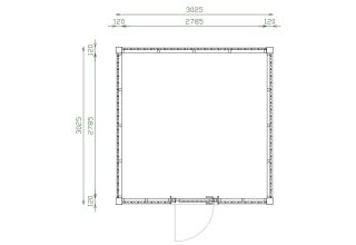 De Hoeve Aluminium Tuinhuis Allure