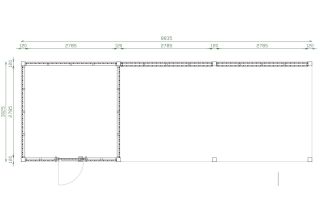 De Hoeve Aluminium Tuinhuis Allure